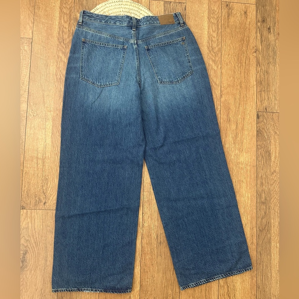 New with tags! Madewell Women’s Curvy Superwide Wide Jeans size 32 - Picture 2 of 9